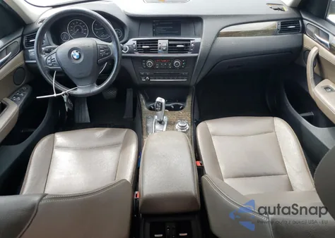 2012 BMW X3 xDrive28I из США, поврежденный, VIN 5UXWX5C59CL721168
